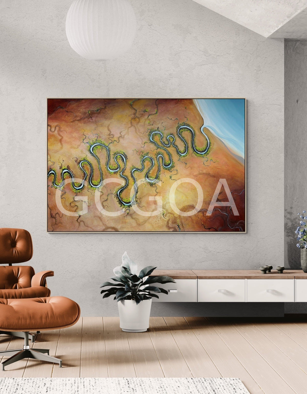 The Shape Of Gentle Distance - Gold Coast Gallery Of ArtTania Chanter