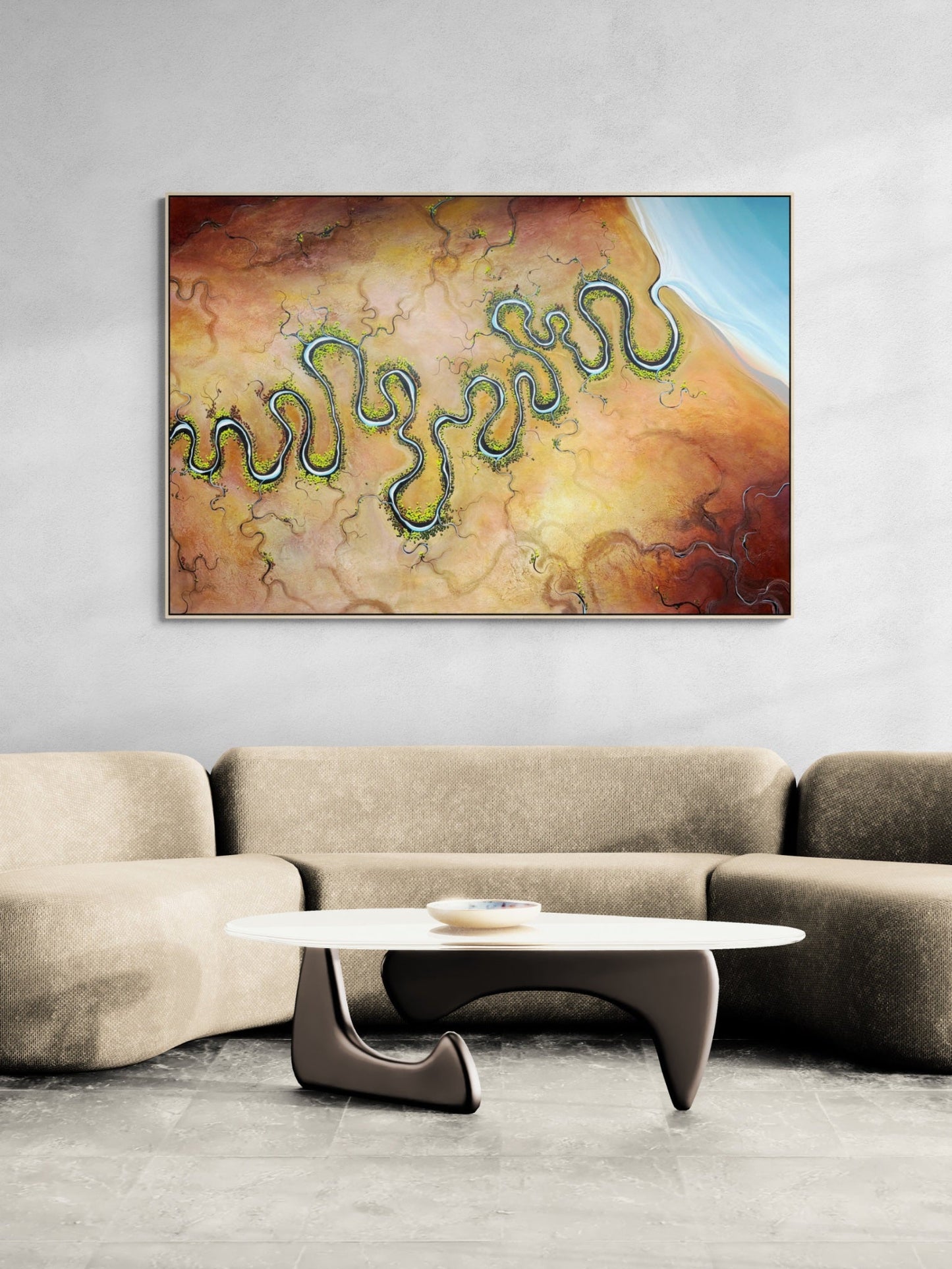 The Shape Of Gentle Distance - Gold Coast Gallery Of ArtTania Chanter