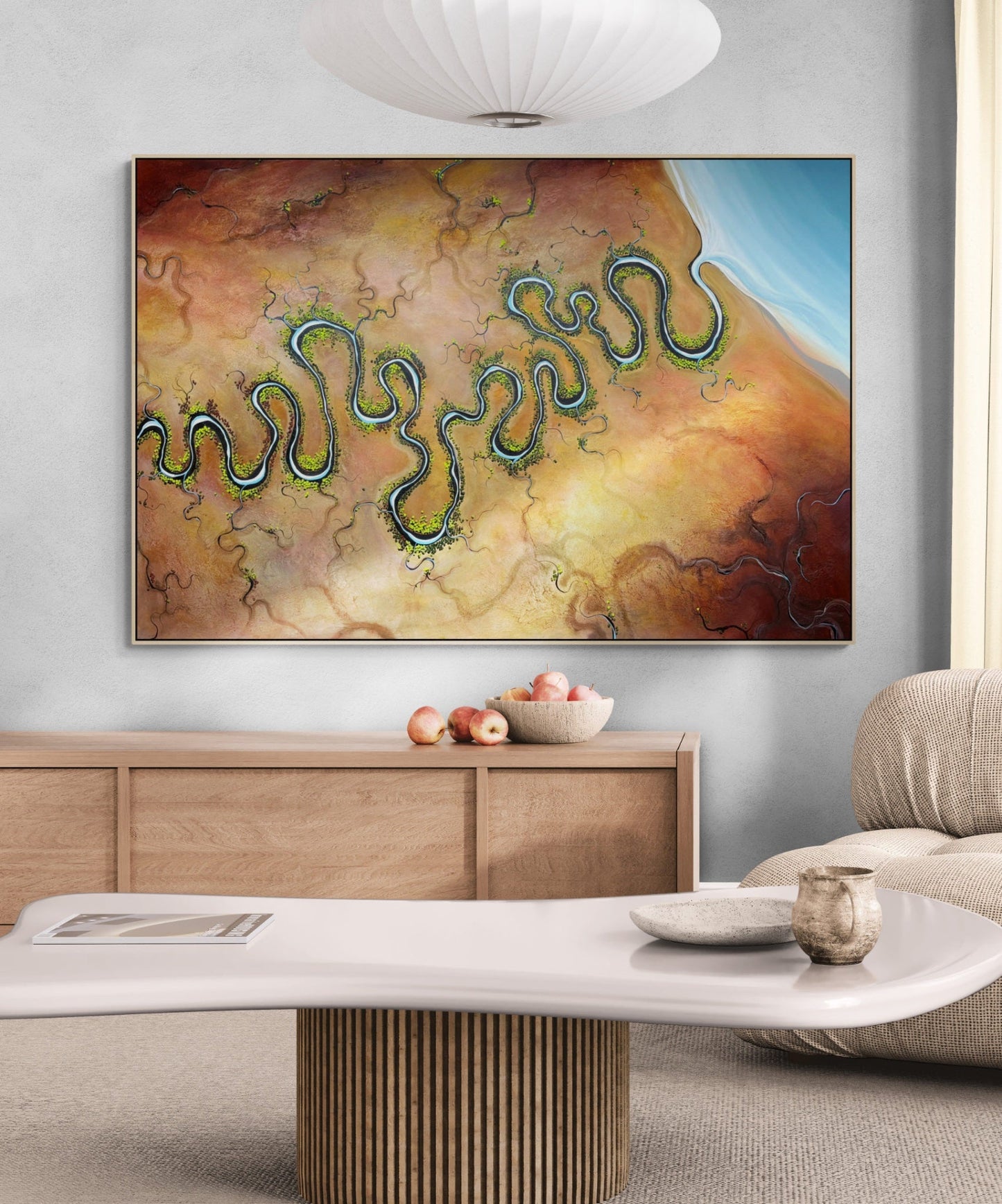 The Shape Of Gentle Distance - Gold Coast Gallery Of ArtTania Chanter