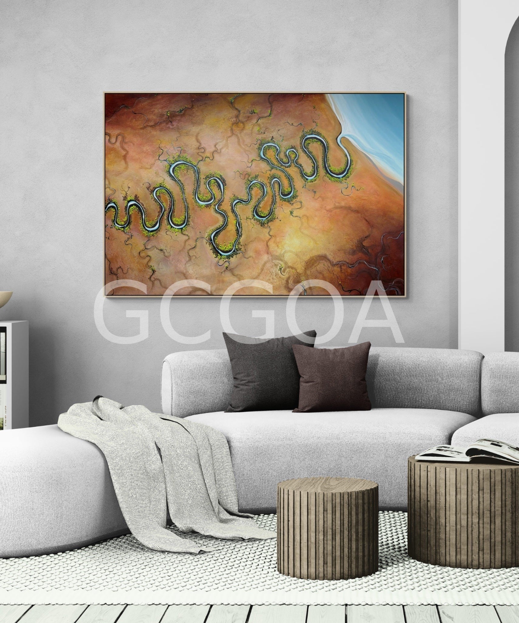 The Shape Of Gentle Distance - Gold Coast Gallery Of ArtTania Chanter