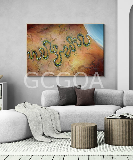 The Shape Of Gentle Distance - Gold Coast Gallery Of ArtTania Chanter