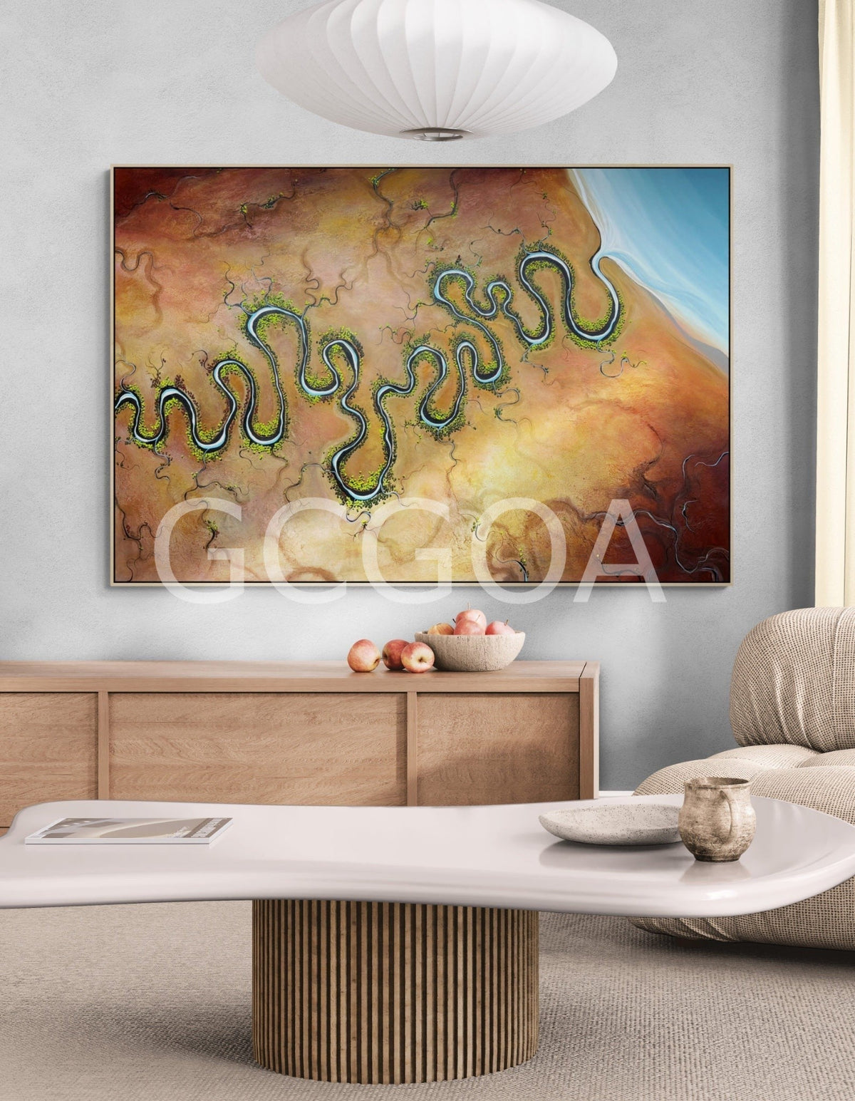 The Shape Of Gentle Distance - Gold Coast Gallery Of ArtTania Chanter
