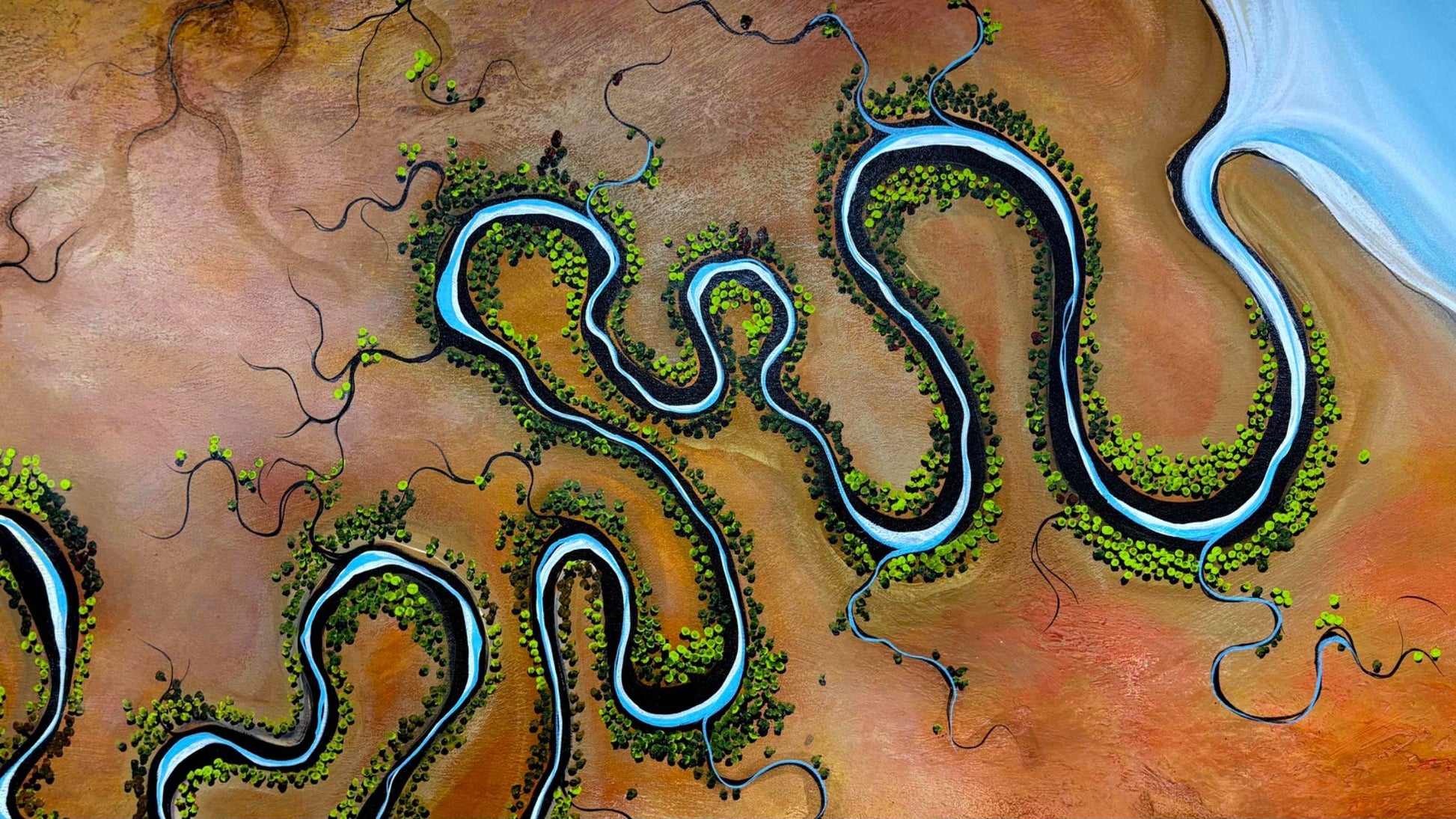 The Shape Of Gentle Distance - Gold Coast Gallery Of ArtTania Chanter