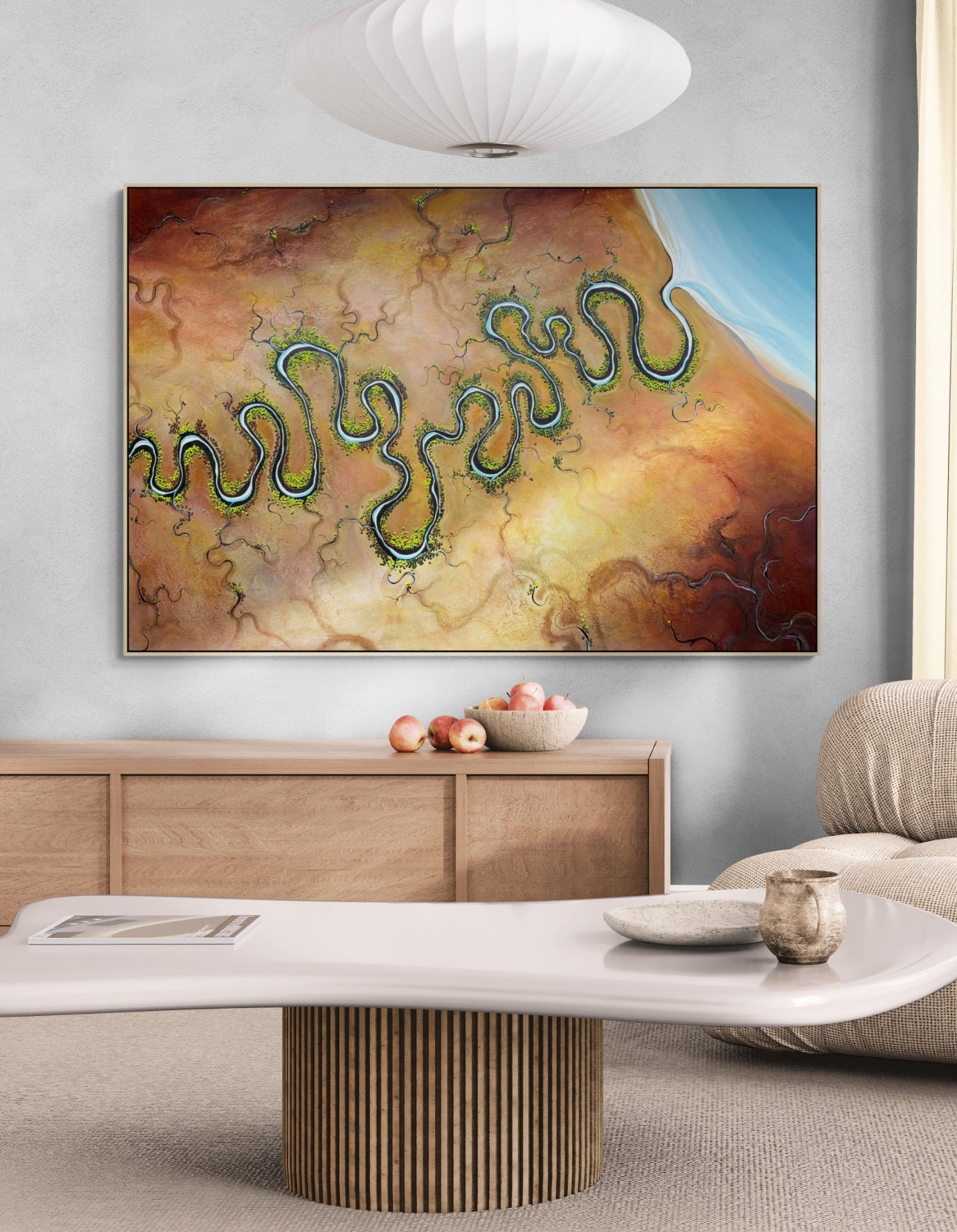 The Shape Of Gentle Distance - Gold Coast Gallery Of ArtTania Chanter