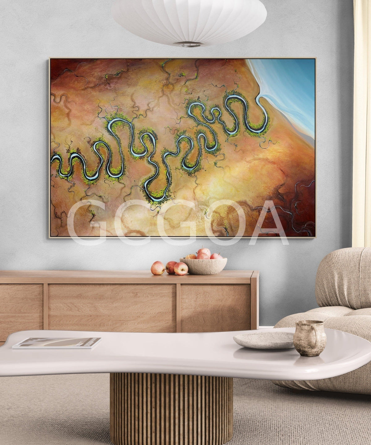 The Shape Of Gentle Distance - Gold Coast Gallery Of ArtTania Chanter