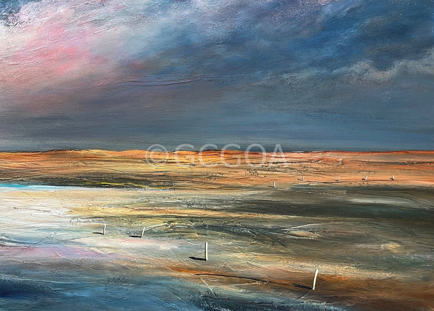 The Shifting Tides of Light - Original Art - Gold Coast Gallery Of ArtTania Chanter