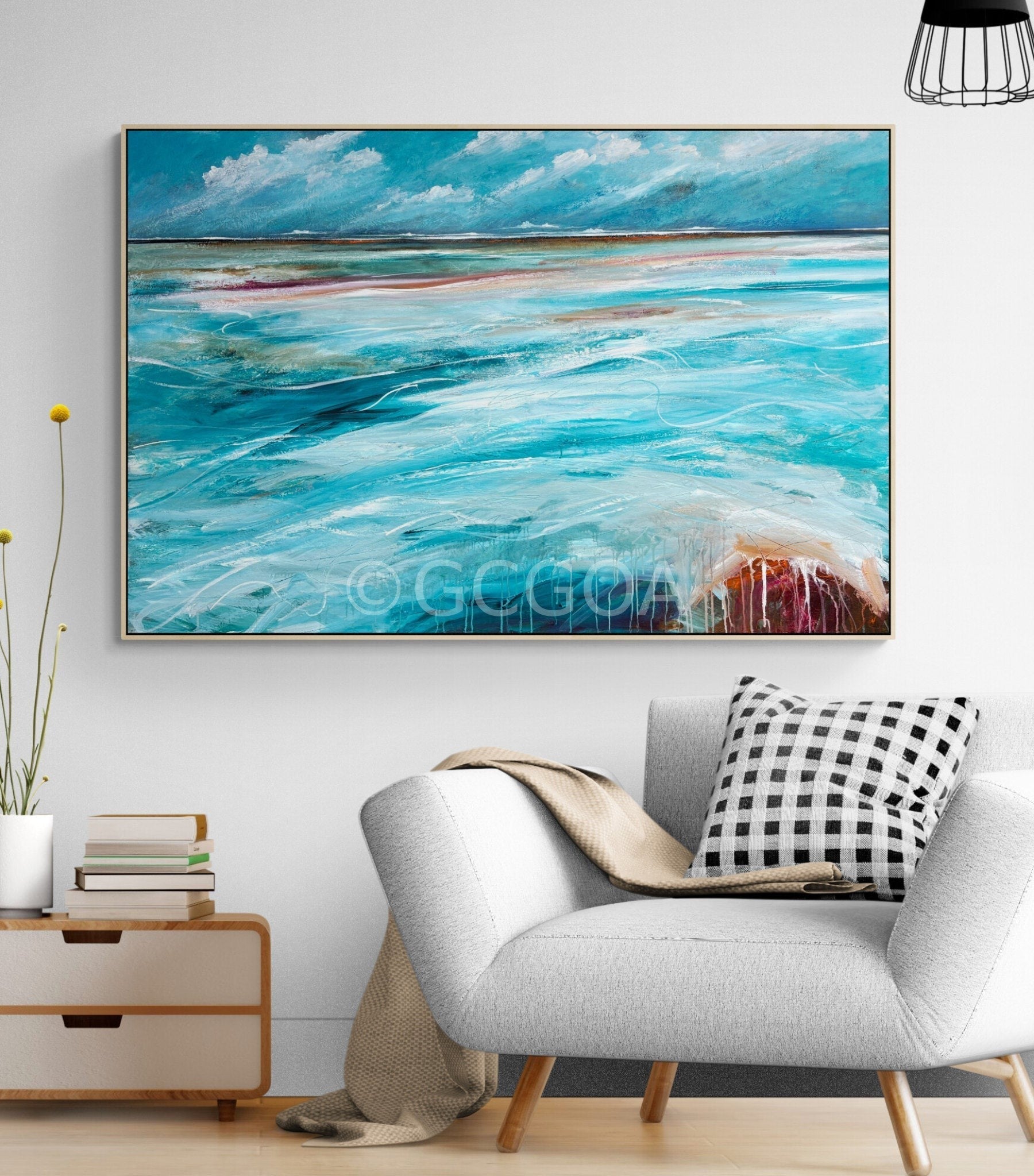 The Shore On Tuesday - Original Art - Gold Coast Gallery Of ArtTania Chanter
