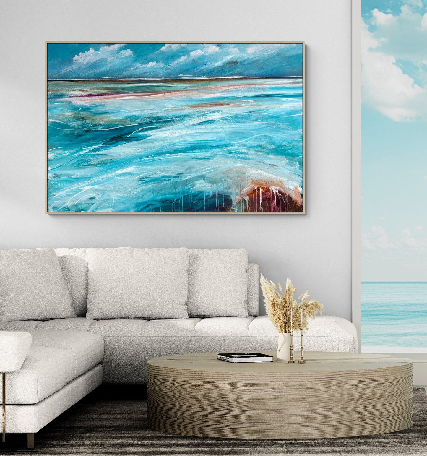 The Shore On Tuesday - Original Art - Gold Coast Gallery Of ArtTania Chanter