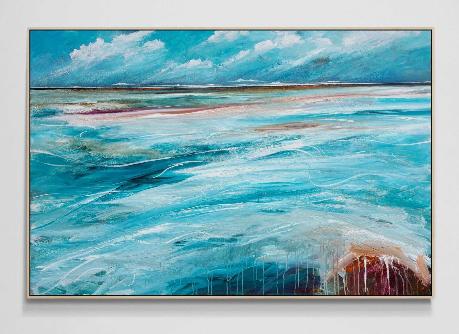 The Shore On Tuesday - Original Art - Gold Coast Gallery Of ArtTania Chanter