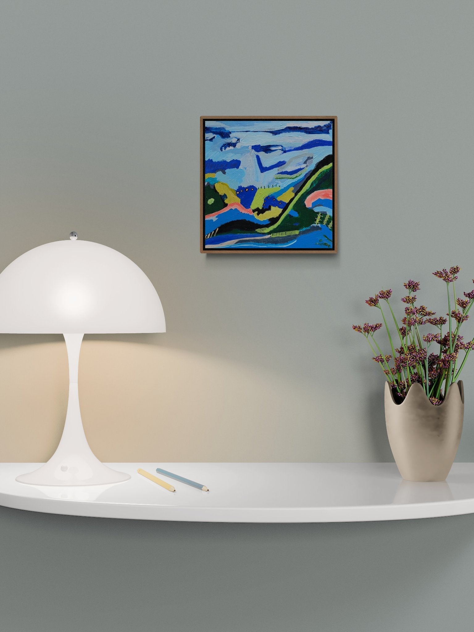 The Sky Between Us - Original Art - Gold Coast Gallery Of ArtAlpana Rai