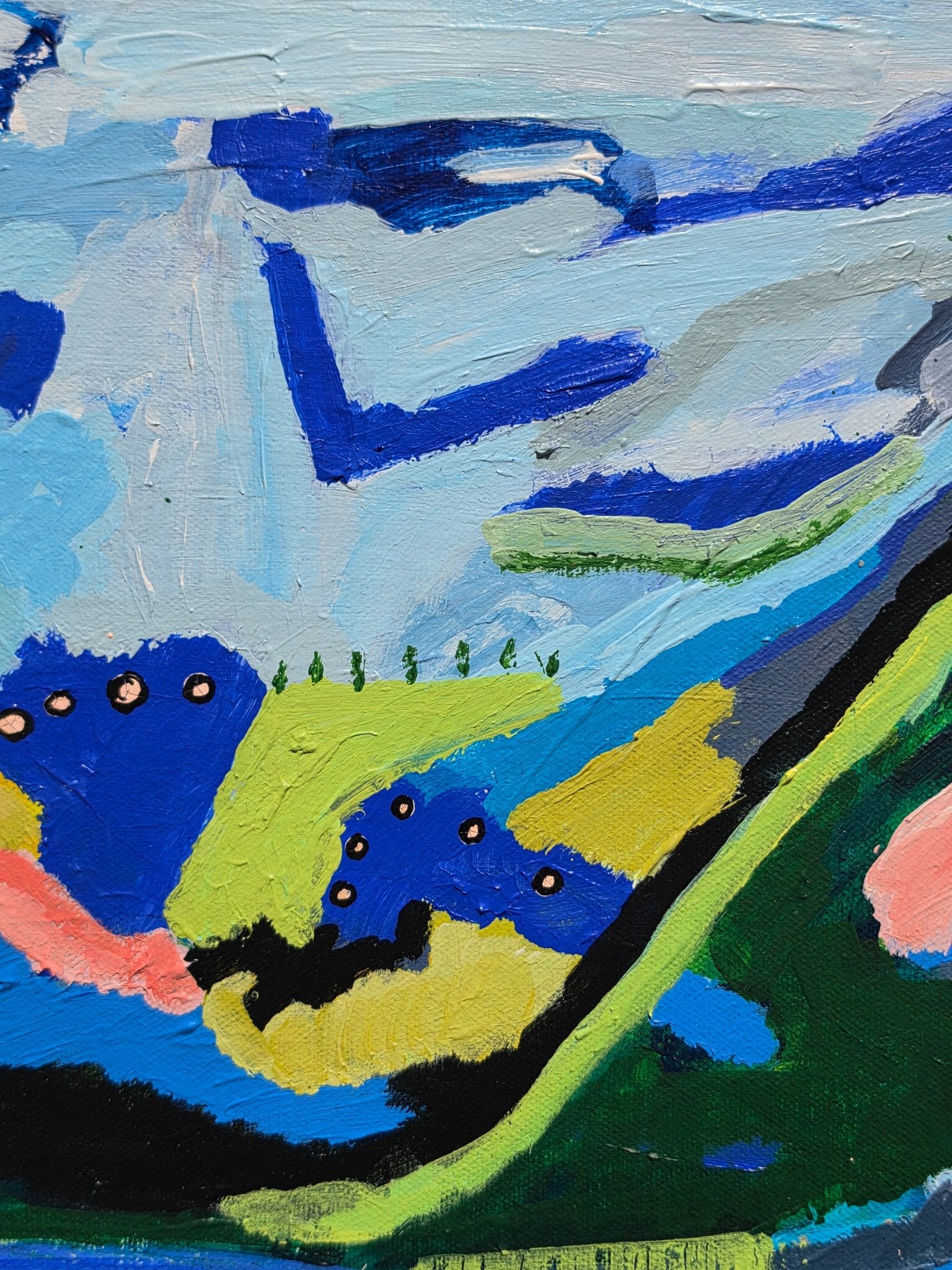 The Sky Between Us - Original Art - Gold Coast Gallery Of ArtAlpana Rai