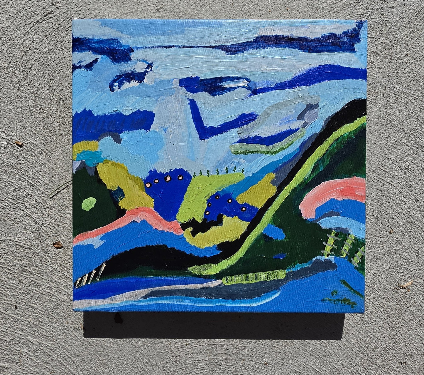 The Sky Between Us - Original Art - Gold Coast Gallery Of ArtAlpana Rai