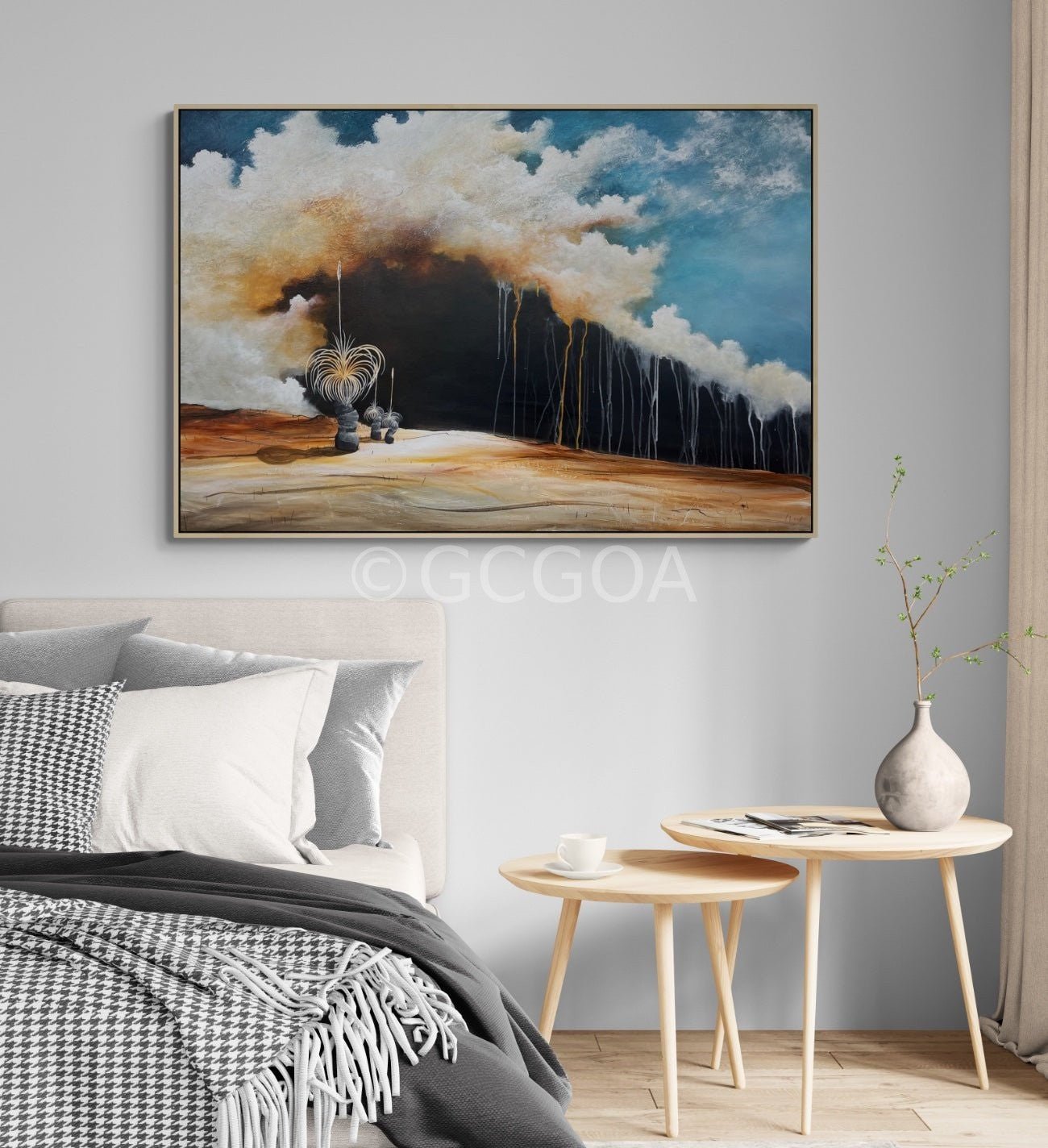 The Sky's Soft Lament - Original Art - Gold Coast Gallery Of ArtTania Chanter