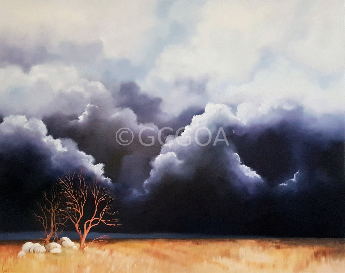 The Song Of Sweet Still Silence Rare - Original Art - Gold Coast Gallery Of ArtLucinda Leveille
