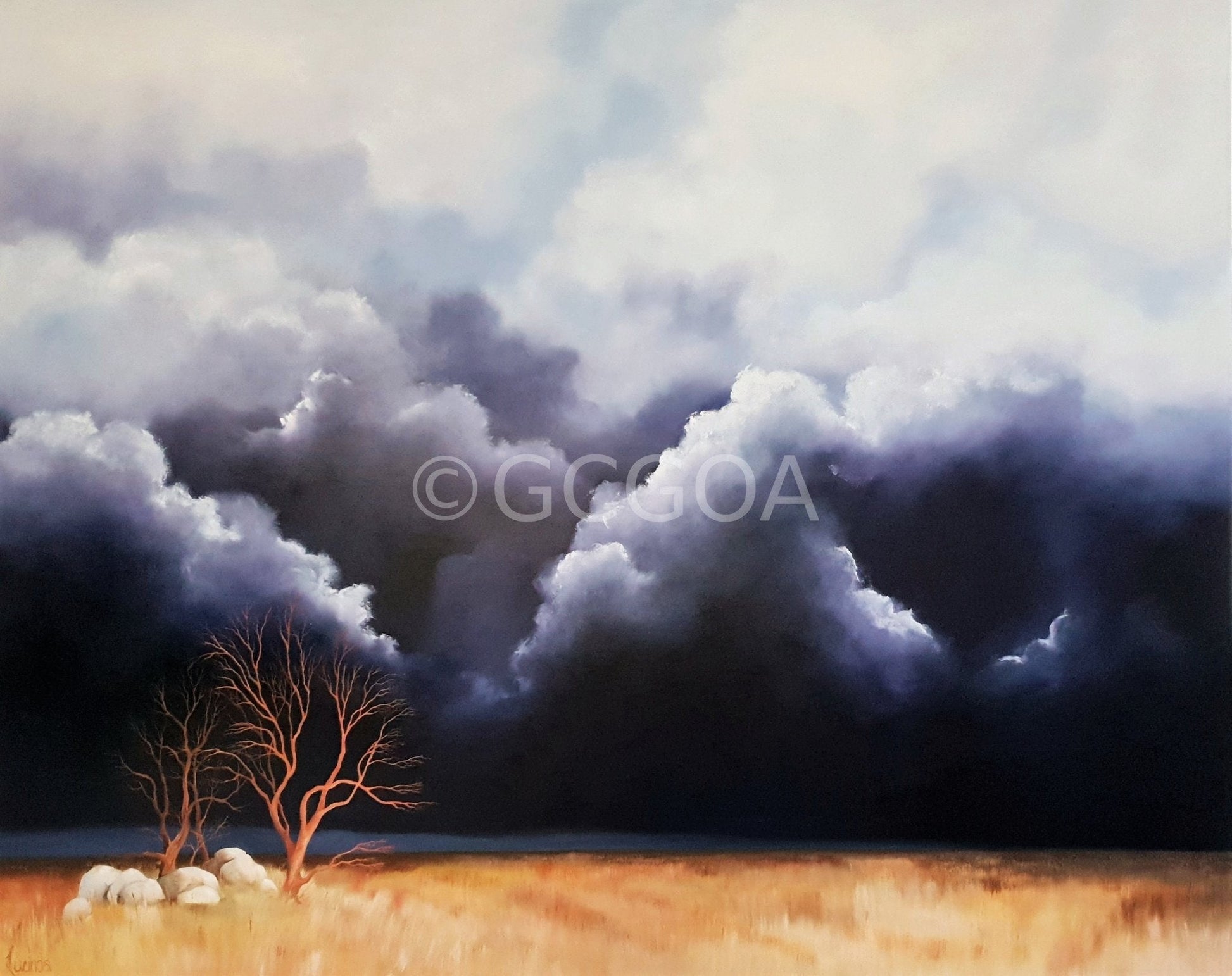 The Song Of Sweet Still Silence Rare - Original Art - Gold Coast Gallery Of ArtLucinda Leveille