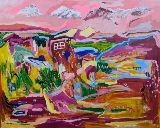 The Valley Where We Once Loved - Original Art - Gold Coast Gallery Of ArtAlpana Rai