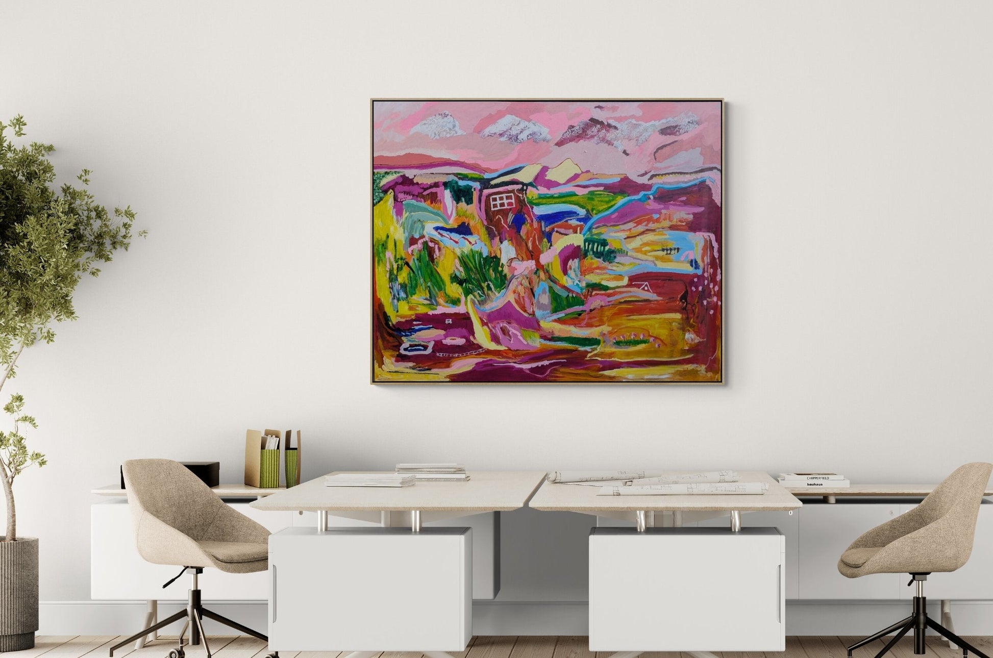 The Valley Where We Once Loved - Original Art - Gold Coast Gallery Of ArtAlpana Rai
