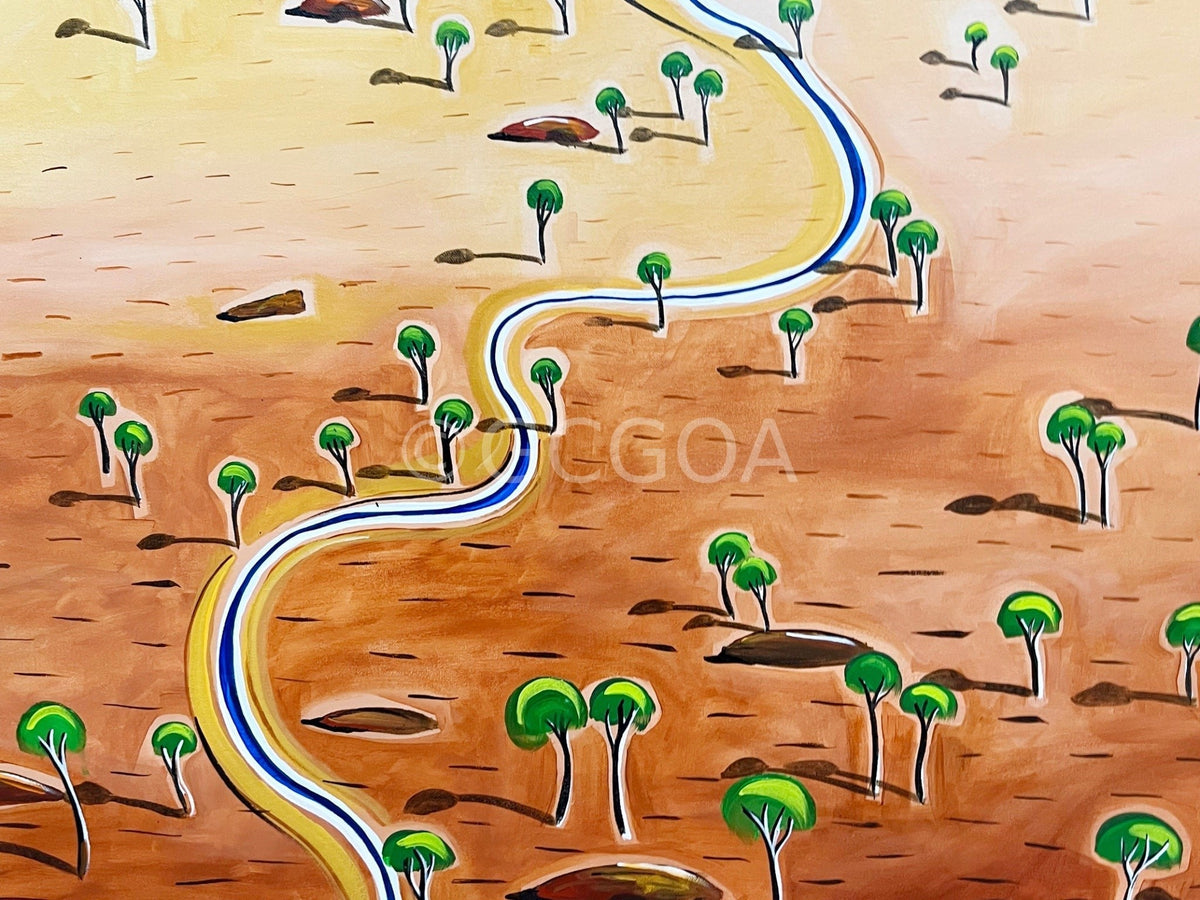 The Wandering Stream - Gold Coast Gallery Of ArtTania Chanter