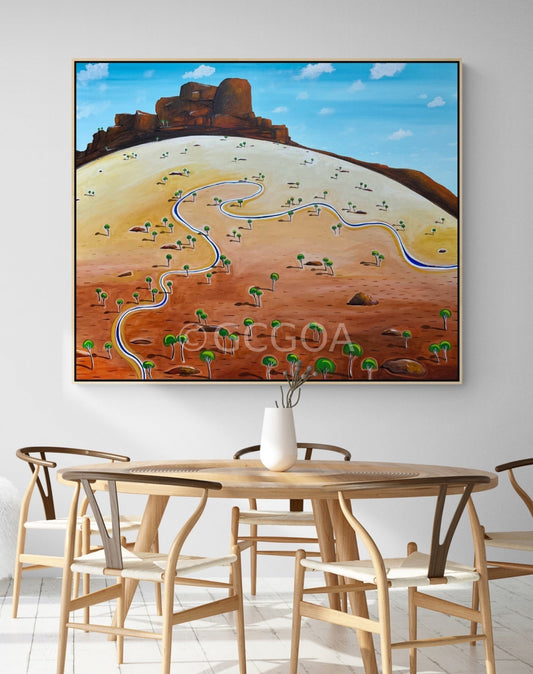The Wandering Stream - Gold Coast Gallery Of ArtTania Chanter