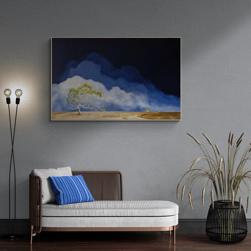 The Watcher of the Dust Road - Gold Coast Gallery Of ArtLucinda Leveille