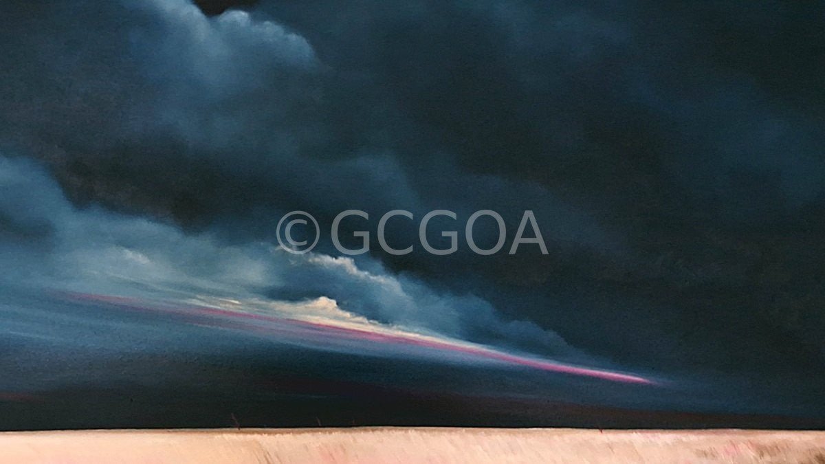 The Wind A Whisper Then A Roar - Original Art - Gold Coast Gallery Of ArtLucinda Leveille