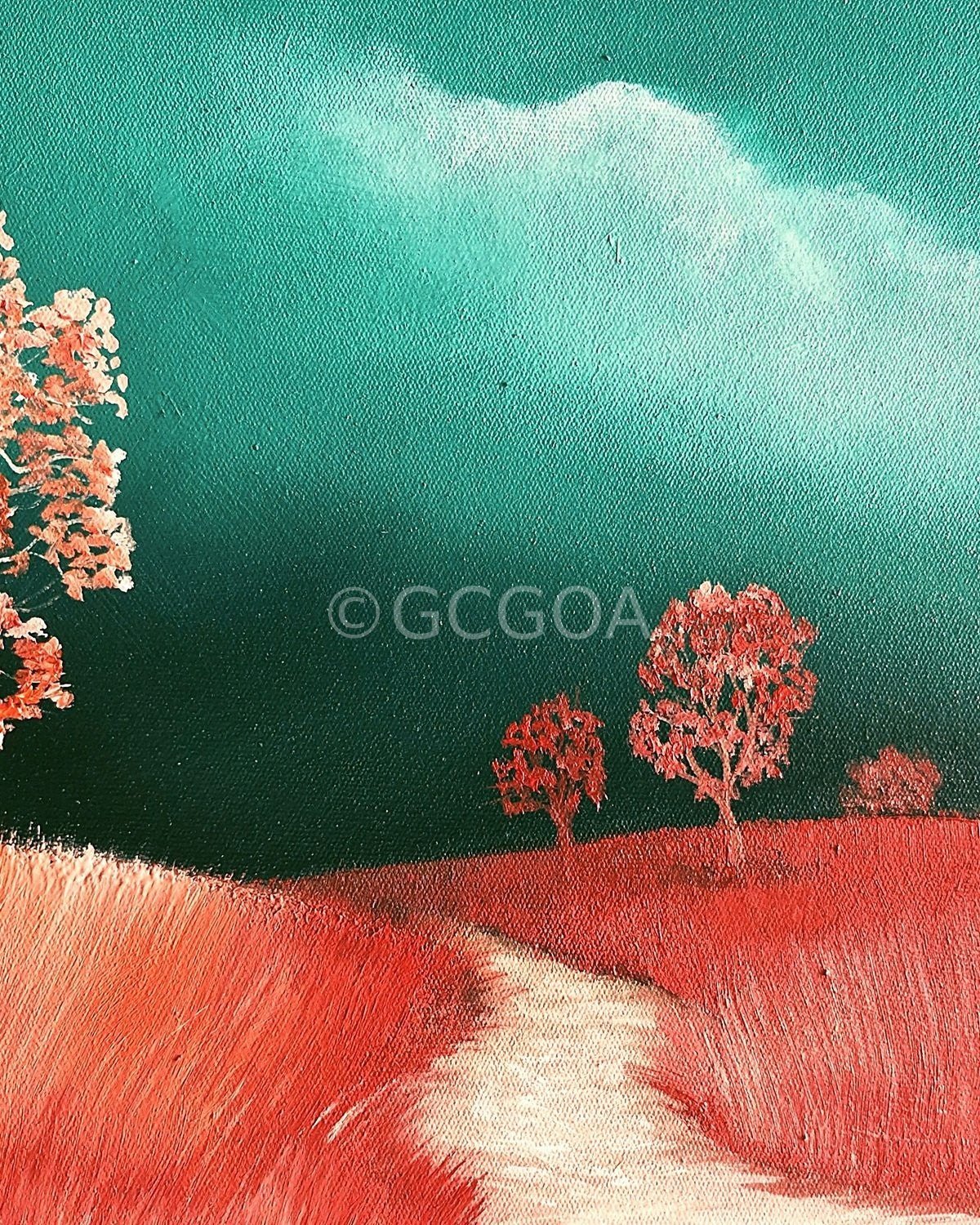 The Winding Path - Original Art - Gold Coast Gallery Of ArtLucinda Leveille