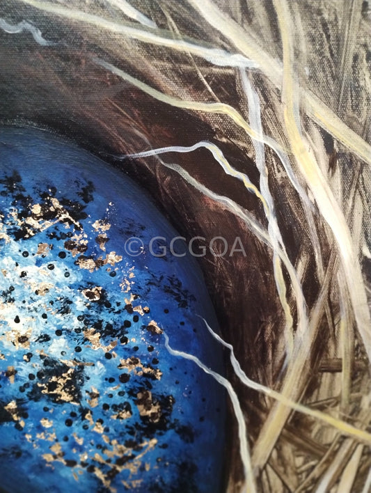 Three egg nest- Original Art - Gold Coast Gallery Of ArtYvonne Wells