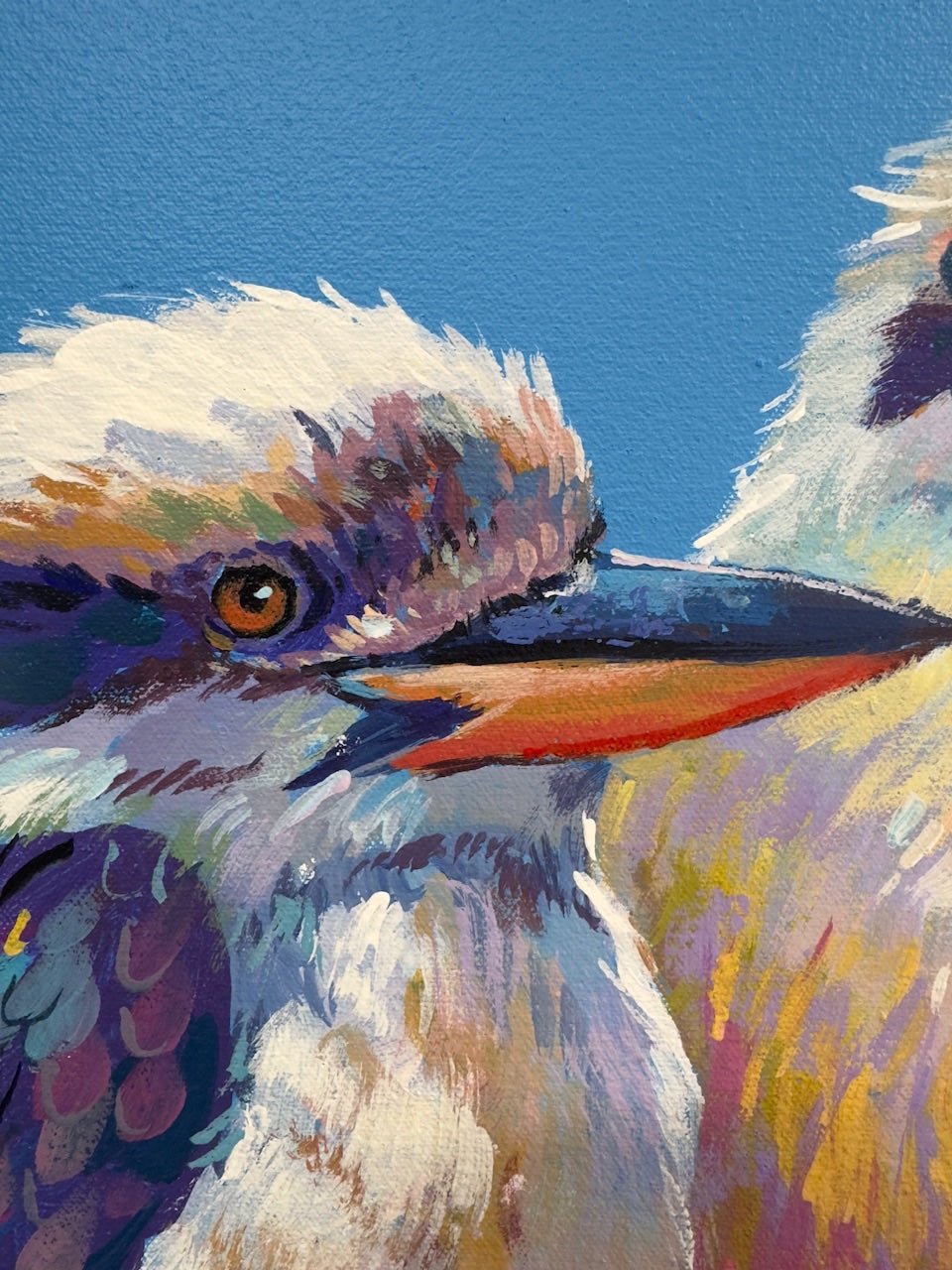 Three Kookaburras 4 - Gold Coast Gallery Of ArtJos Coufreur
