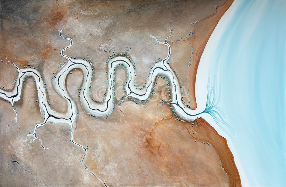 Through Rusted Light - Gold Coast Gallery Of ArtTania Chanter