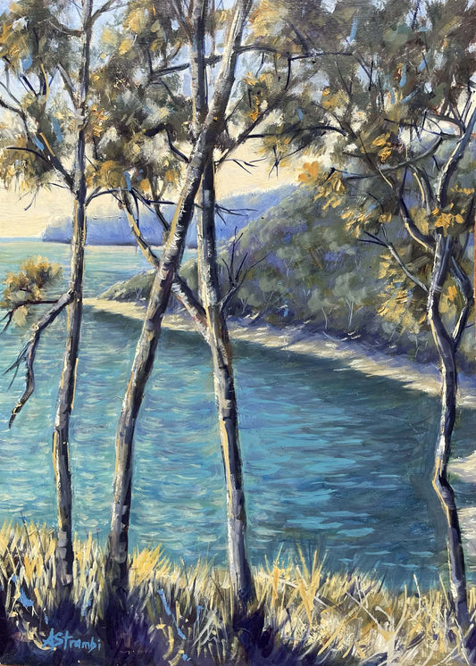 Through the Trees - Gold Coast Gallery Of ArtAnne Strambi