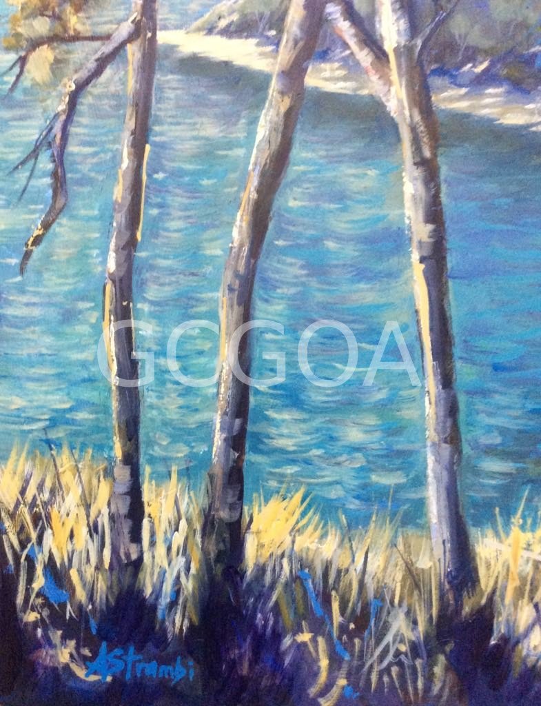 Through the Trees - Gold Coast Gallery Of ArtAnne Strambi