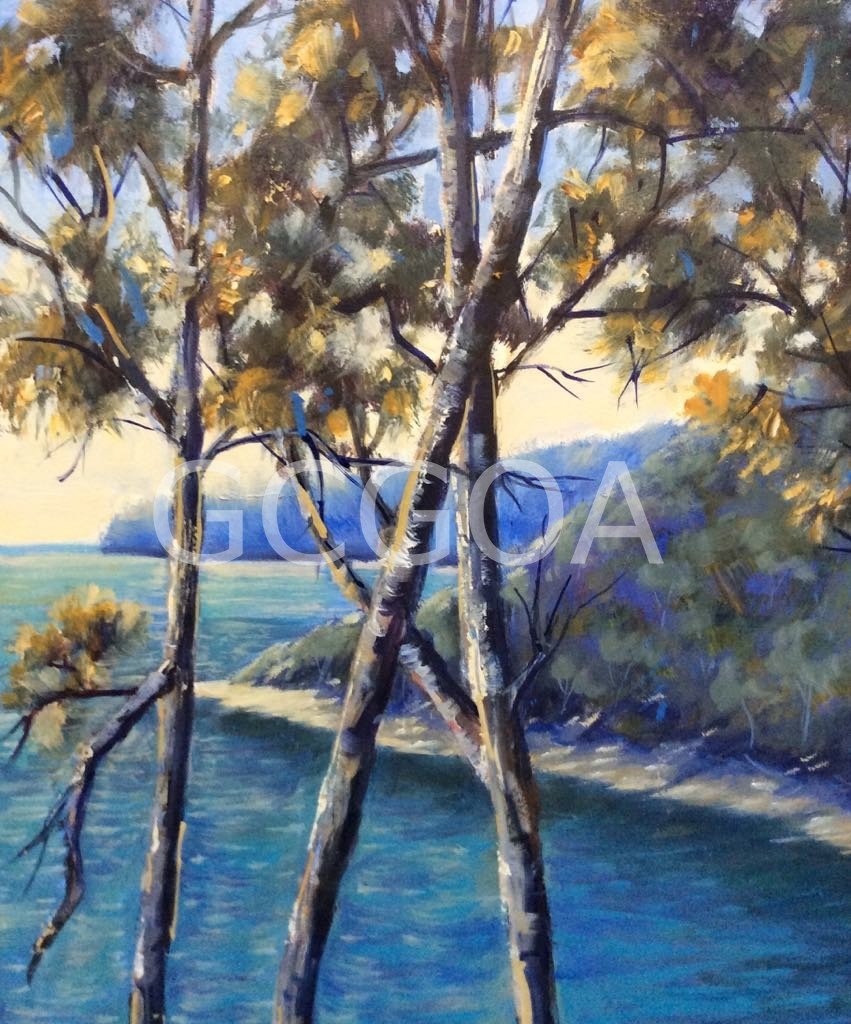 Through the Trees - Gold Coast Gallery Of ArtAnne Strambi