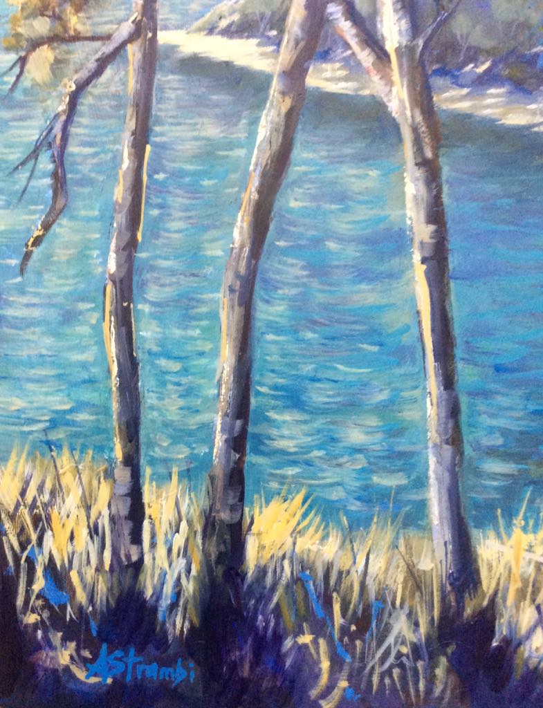 Through the Trees - Gold Coast Gallery Of ArtAnne Strambi