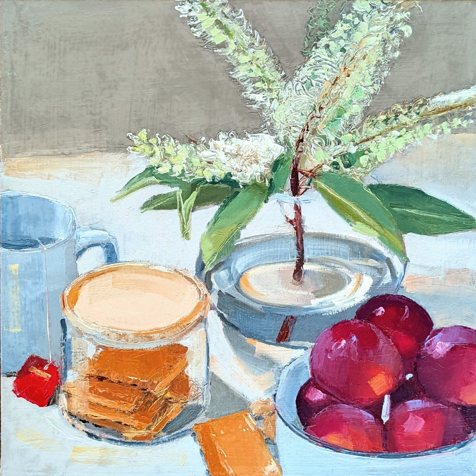 Thursday Breakfast - Original Art - Gold Coast Gallery Of ArtAndriane Georgiou