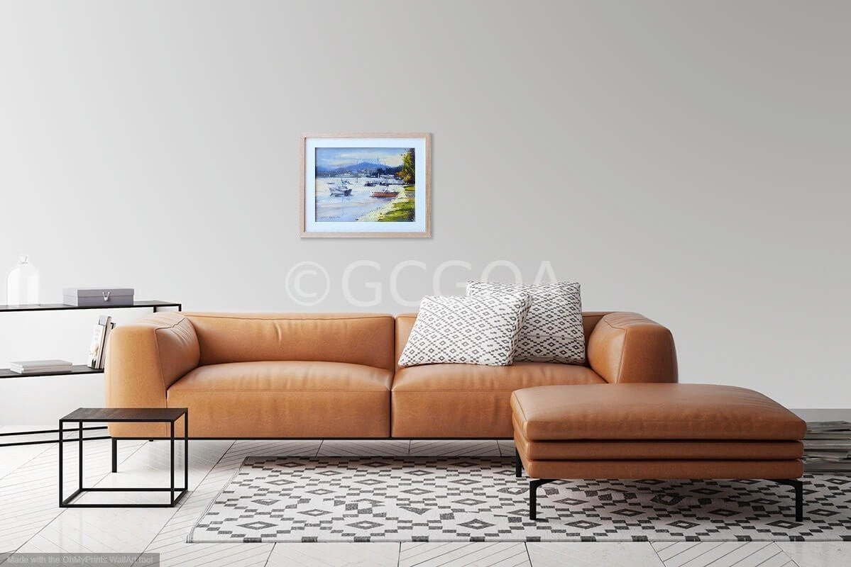 Tide's Out - Gold Coast Gallery Of ArtJohn G Pearson