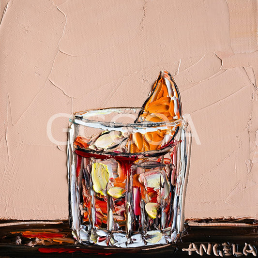 Time For Negroni - Fine Art Print - Gold Coast Gallery Of ArtAngela Hawkey