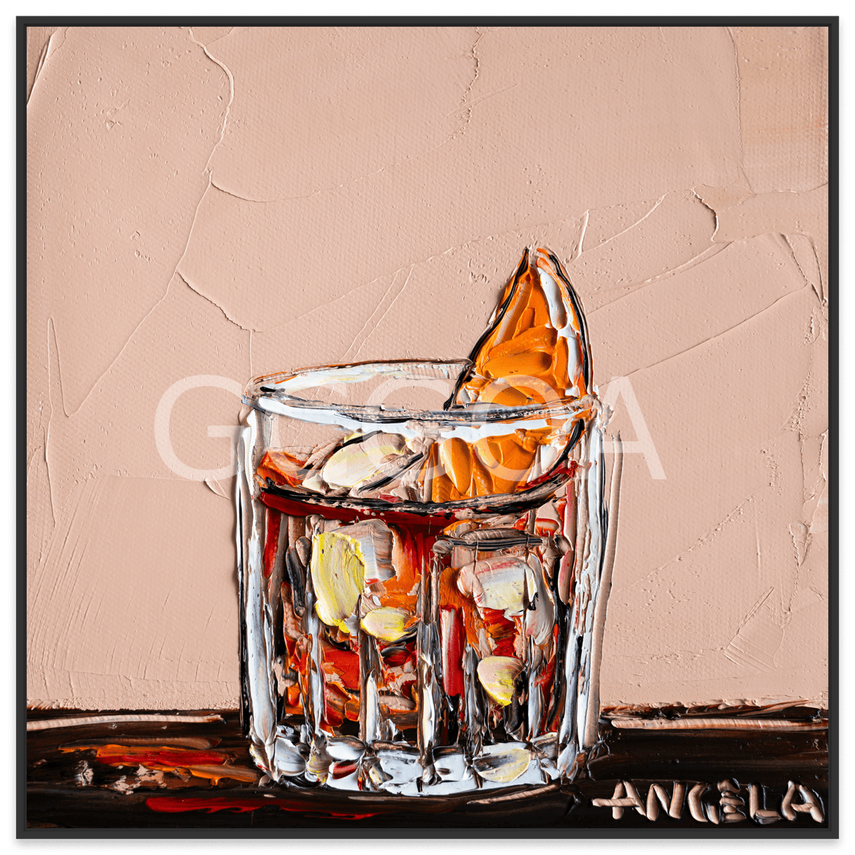 Time For Negroni - Fine Art Print - Gold Coast Gallery Of ArtAngela Hawkey