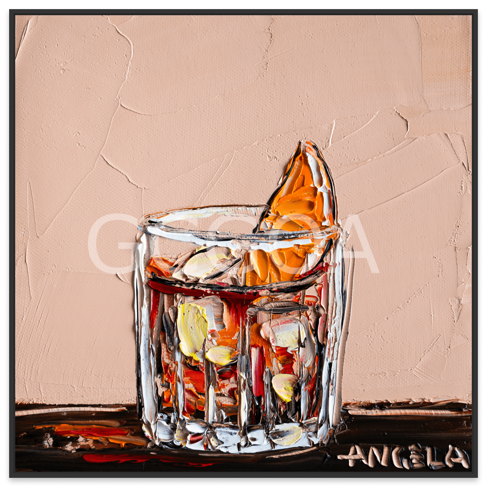Time For Negroni - Fine Art Print - Gold Coast Gallery Of ArtAngela Hawkey