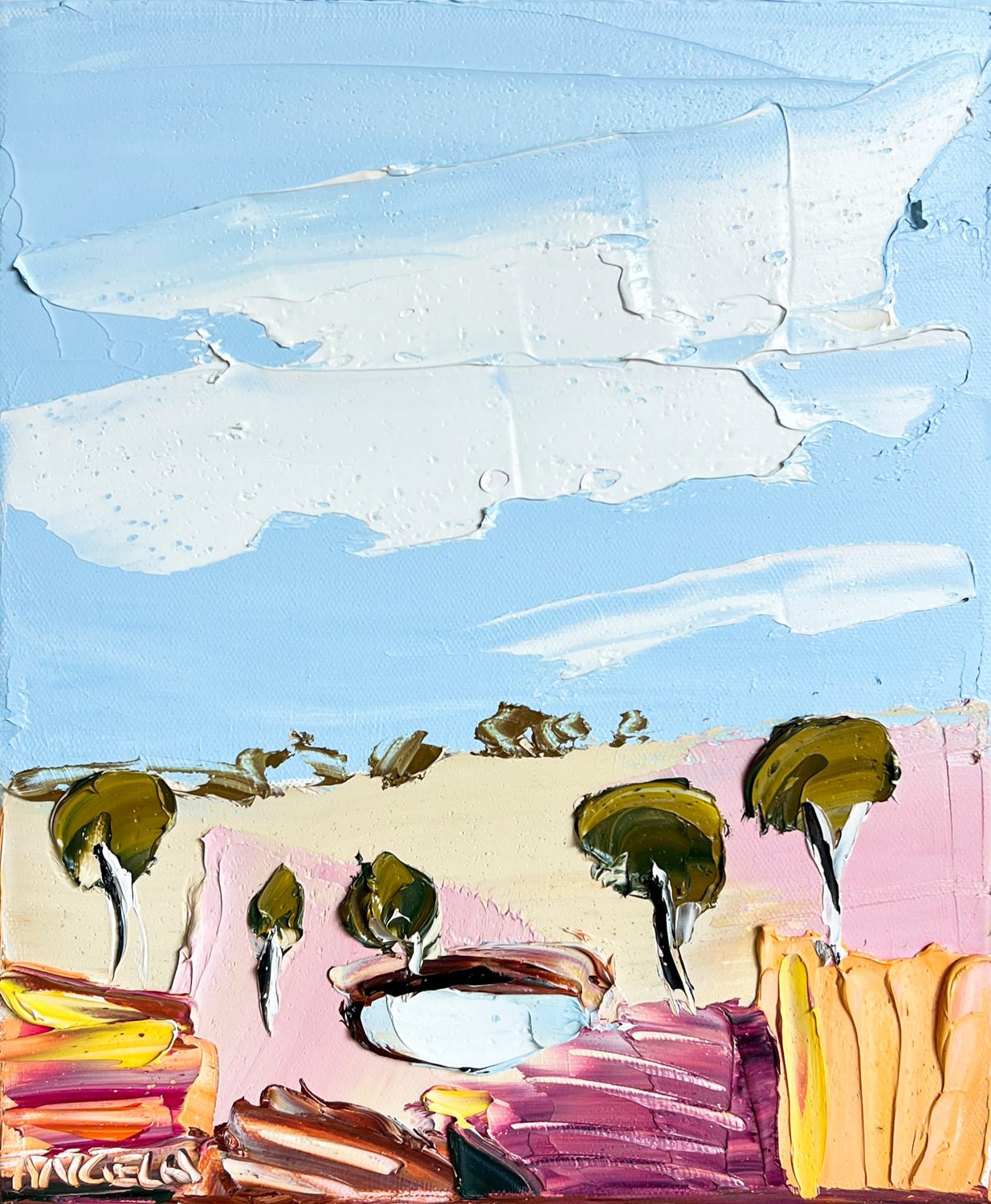 Tomorrow Land 3 - Original Art - Gold Coast Gallery Of ArtAngela Hawkey