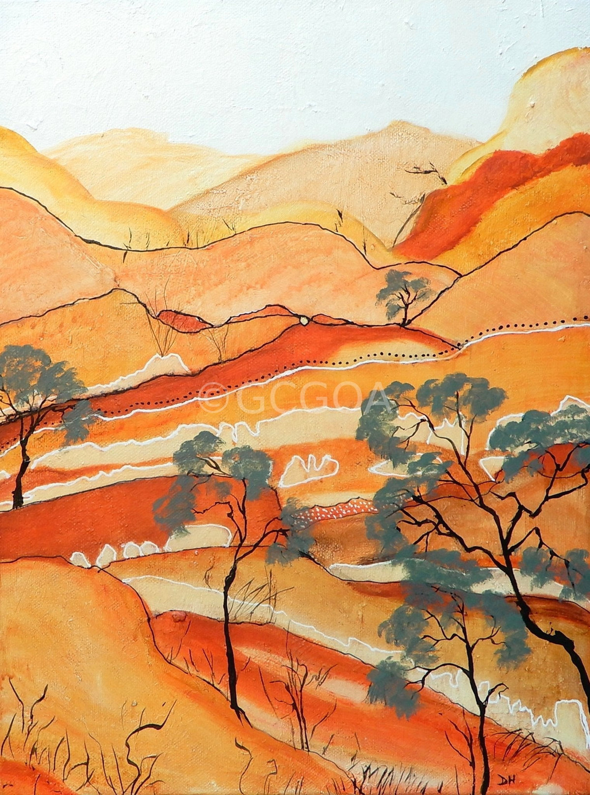 Topology - Original Art - Gold Coast Gallery Of ArtDoodie Herman