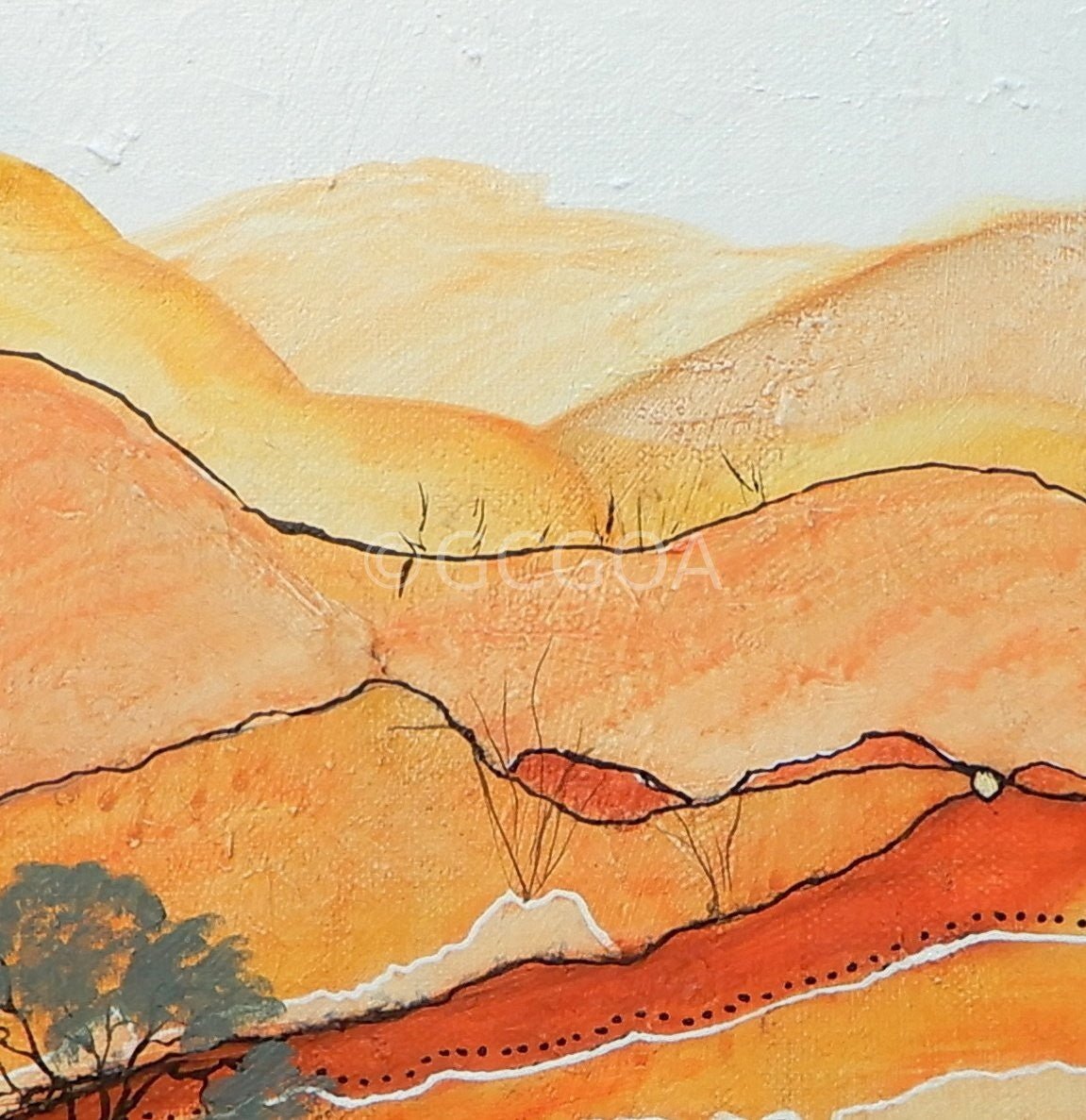 Topology - Original Art - Gold Coast Gallery Of ArtDoodie Herman