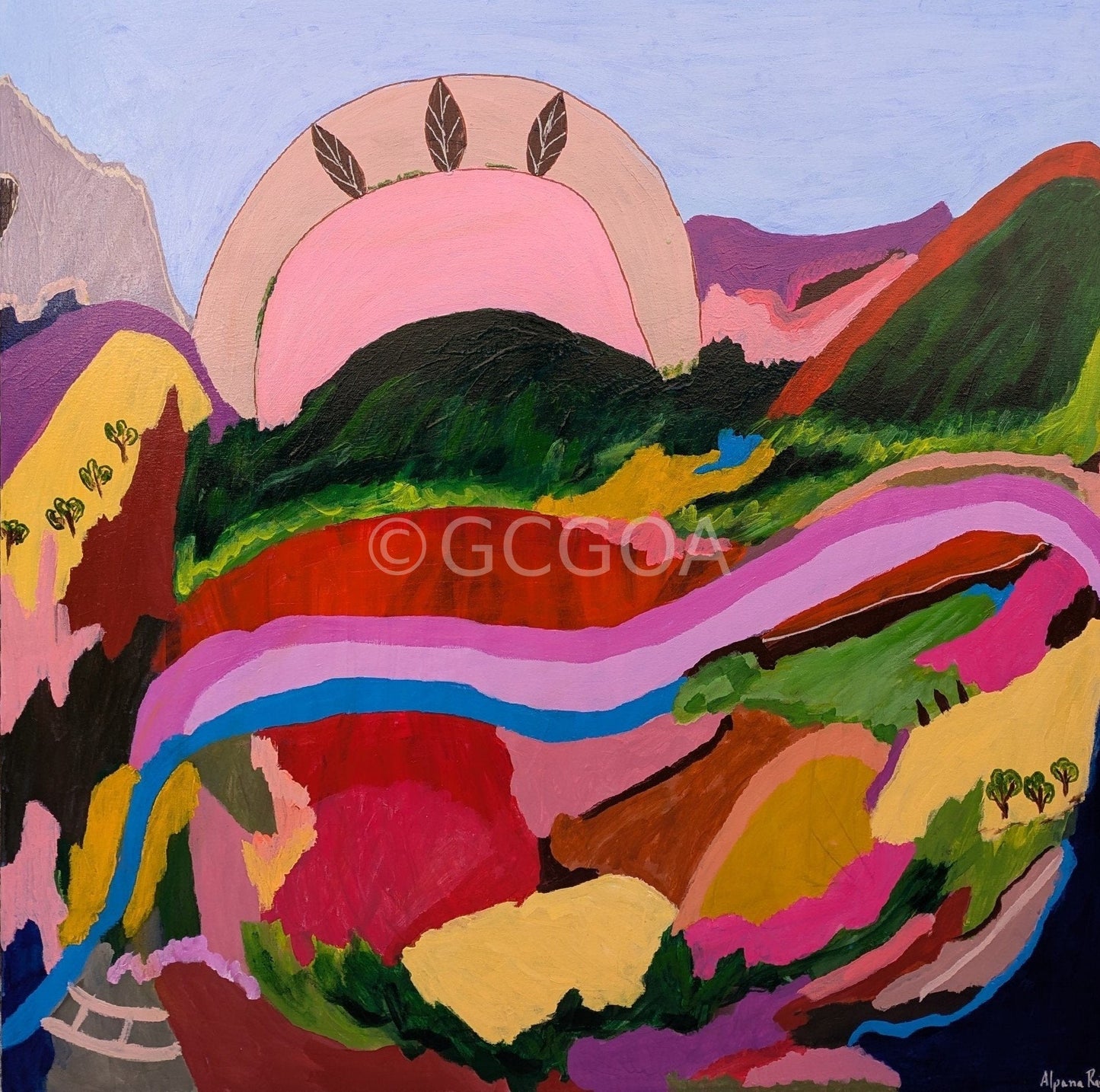 Touch of Summer - Original Art - Gold Coast Gallery Of ArtAlpana Rai