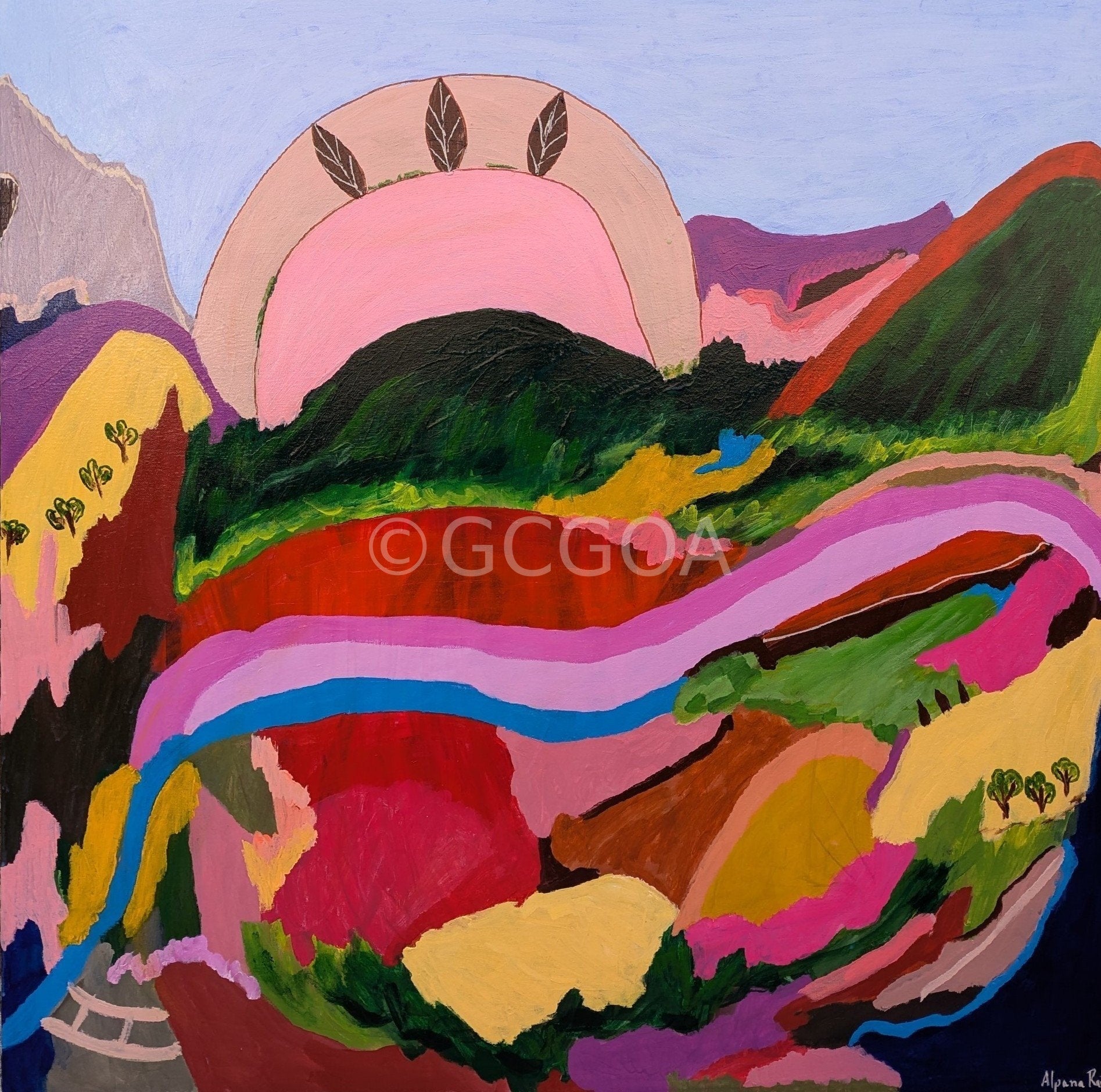 Touch of Summer - Original Art - Gold Coast Gallery Of ArtAlpana Rai