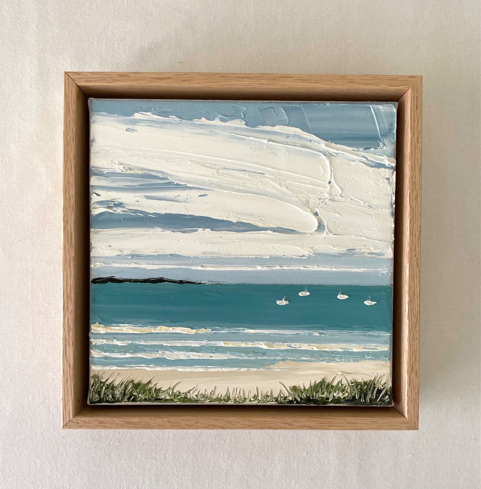 Tranquil Sea Days - Gold Coast Gallery Of ArtJustine Bartie