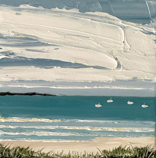 Tranquil Sea Days - Gold Coast Gallery Of ArtJustine Bartie