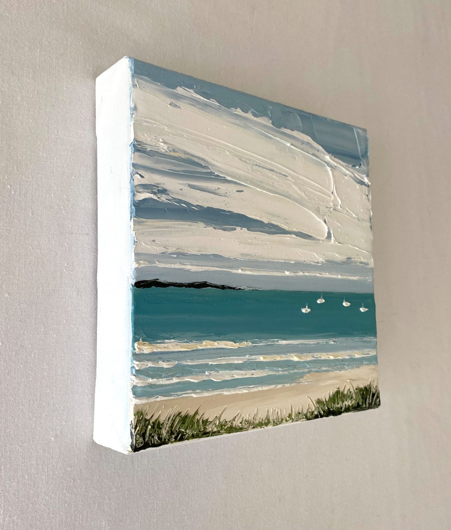 Tranquil Sea Days - Gold Coast Gallery Of ArtJustine Bartie