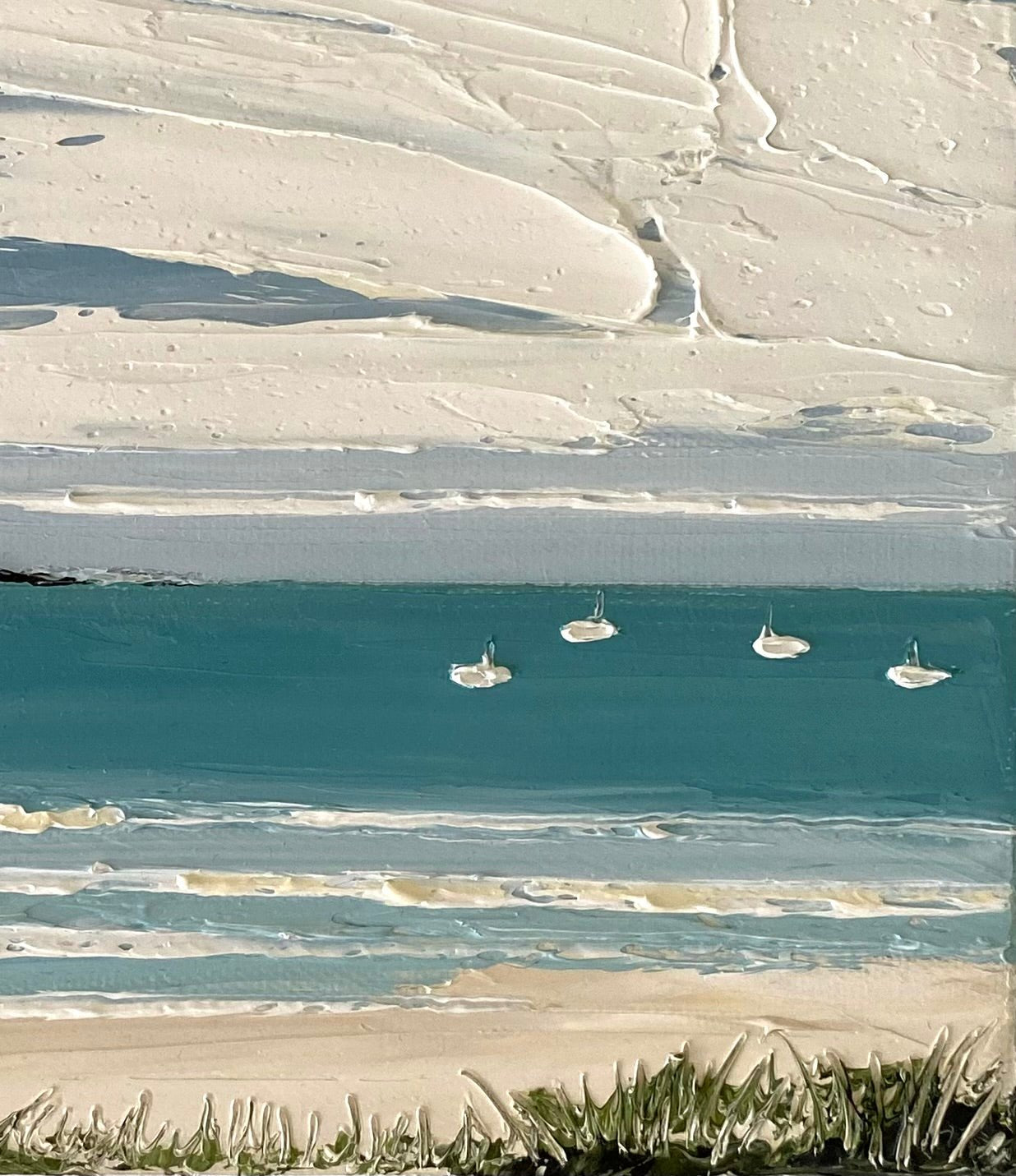 Tranquil Sea Days - Gold Coast Gallery Of ArtJustine Bartie