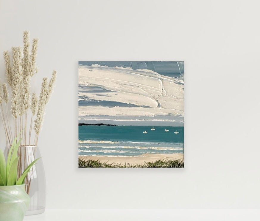 Tranquil Sea Days - Gold Coast Gallery Of ArtJustine Bartie