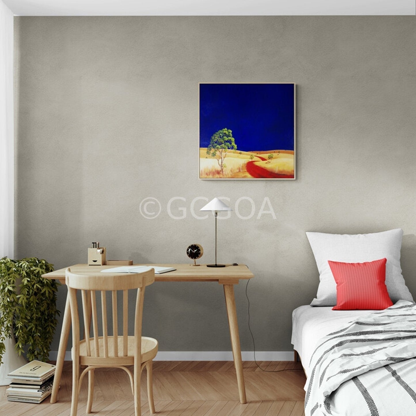 Travelling West - Original Art - Gold Coast Gallery Of ArtLucinda Leveille