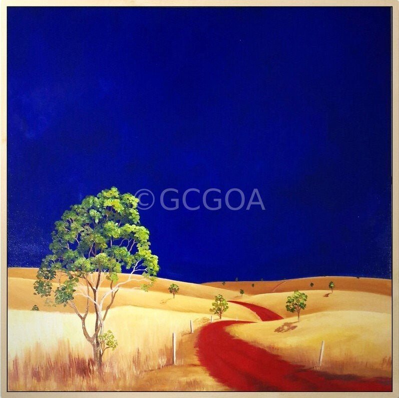 Travelling West - Original Art - Gold Coast Gallery Of ArtLucinda Leveille